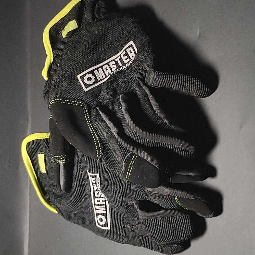 Master MECHANICS brand work gloves size large